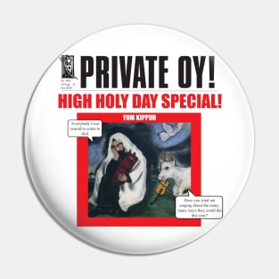 Private Oy! Yom Kippur Pin