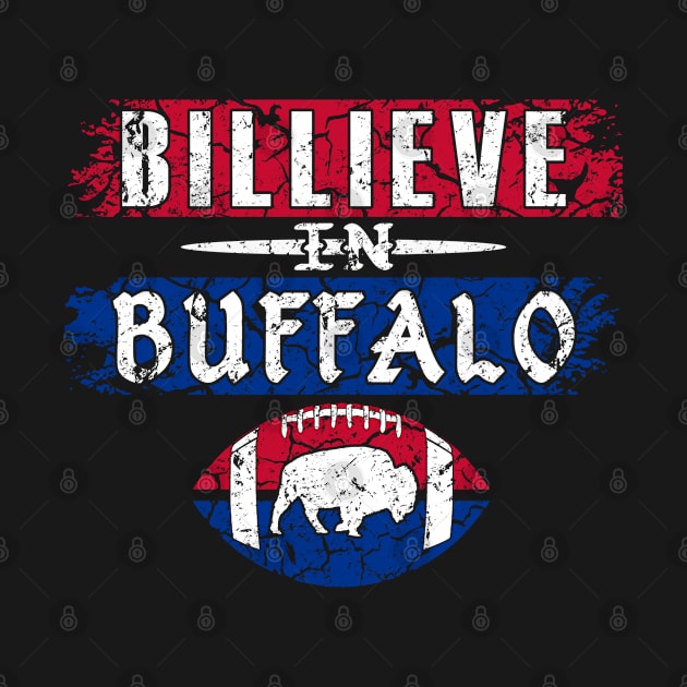 Buffalo Bills Mafia Retro Distressed 1960 Tee by FFFM