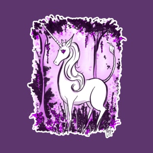 Purple Unicorn T-Shirt