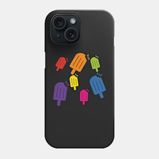 bright popsicle pattern Phone Case