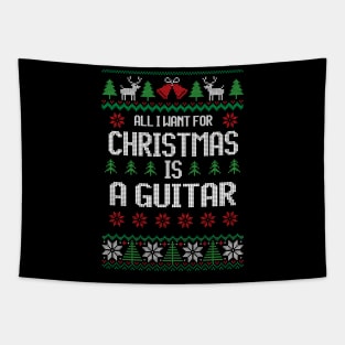 I Want To Play Guitar Tapestry