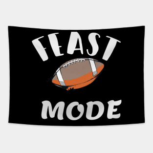 Feast Mode Football Turkey Tapestry