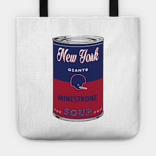 New York Giants Soup Can Tote