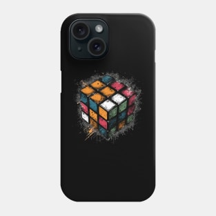 Rubiks cube Phone Case