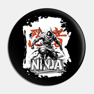 Smoke Bomb Ninja Pin