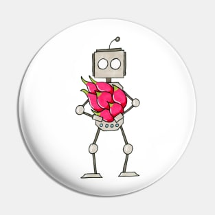 Dragon Fruit Bot Pin