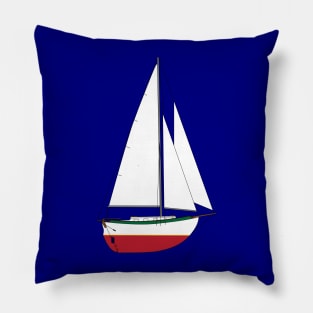 Westsail 32 Sailboat Pillow