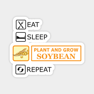 Soybean - Plant and grow soybean Magnet