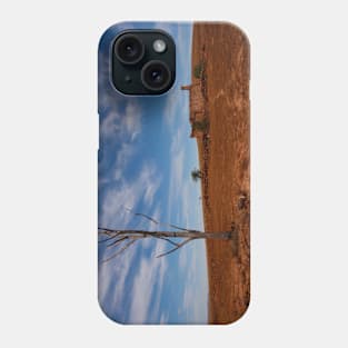 Ruined Farmhouse in the Australian Outback Phone Case