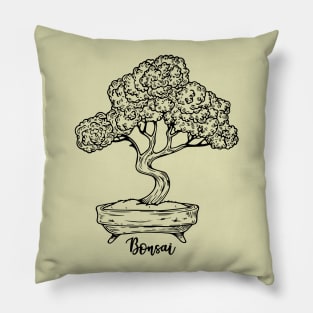 bonsai Old School Pillow