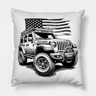 Jeep Wrangler Pillow