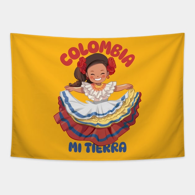 colombiana Tapestry by Tip Top Tee's