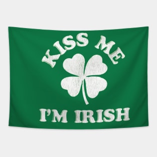 Kiss Me I'm irish, St. Patrick's Day Tapestry