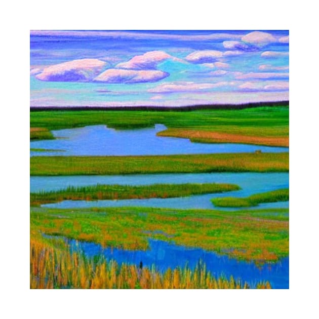 Manitoba Impressionist Painting by YegMark