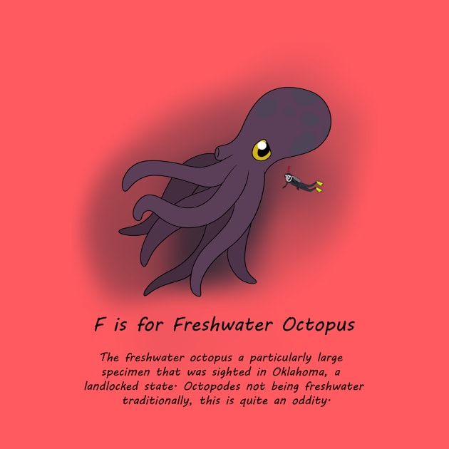 Freshwater Octopus by possumtees