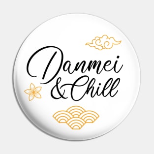 Danmei and Chill - Chinese elements - Bookworm Pin