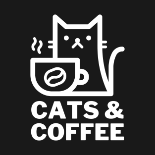 Cats And Coffee T-Shirt