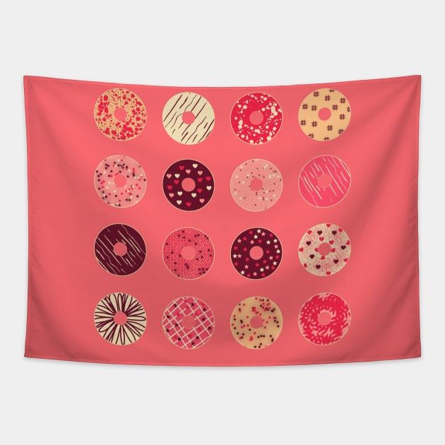 Delicious donuts Tapestry by Mimie20