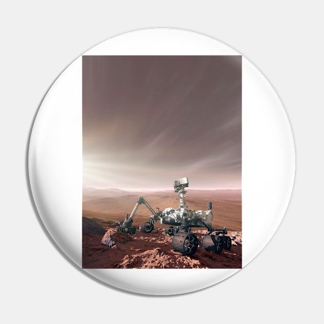 Mars rover Curiosity (C024/6719) Pin by SciencePhoto