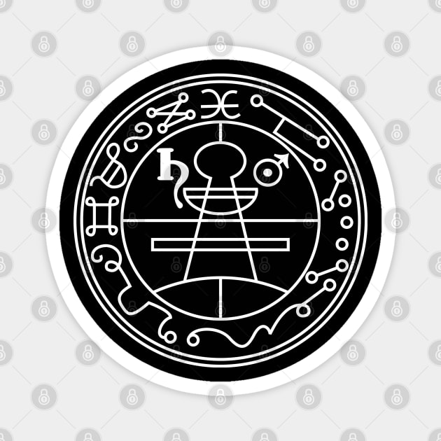 The secret seal of Solomon. Magnet by Roadkill Creations