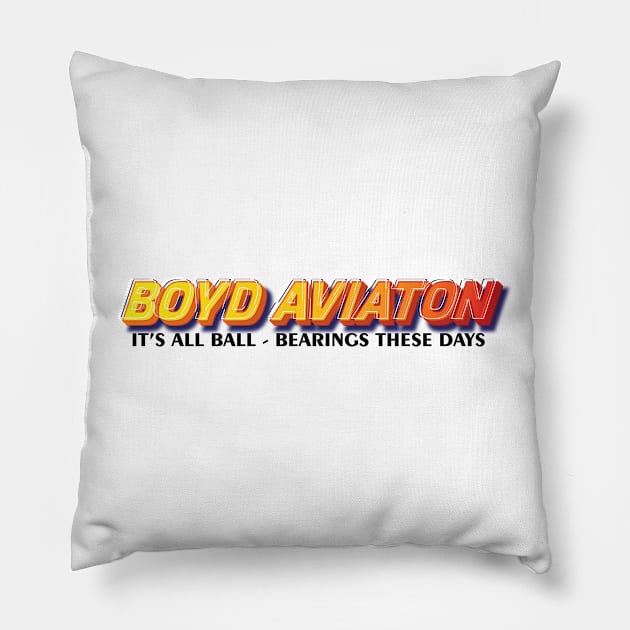 Boyd Aviation Pillow by aidreamscapes