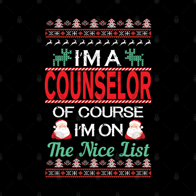 Ugly Christmas Counselor Gifts, Ugly  Counselor Christmas Gifts by StudioElla