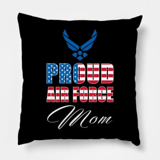 Womens OCP Bold Proud Air Force Mom Pillow