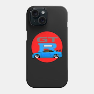 r34 gtr skyline stance Phone Case