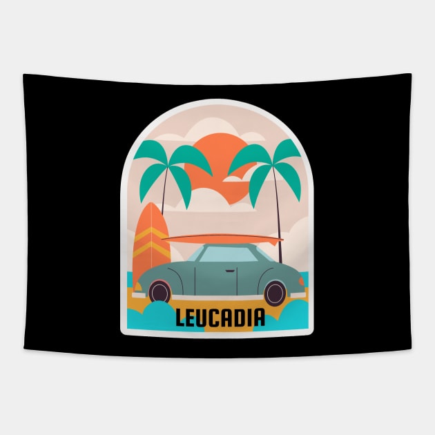 Leucadia - California Tapestry by MtWoodson