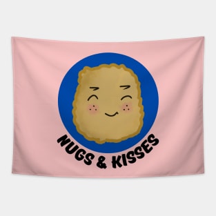 Nugs And Kisses | Nuggets Pun Tapestry