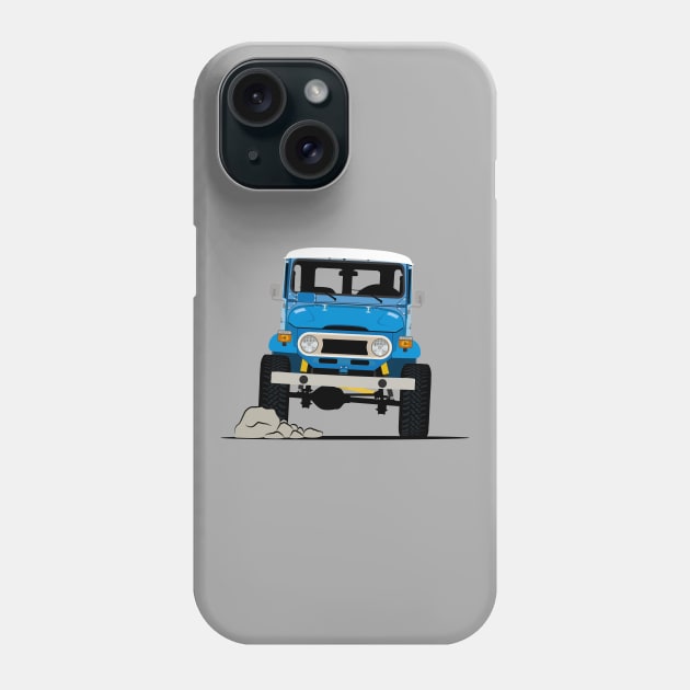 Land Cruiser FJ40 Phone Case by AutomotiveArt