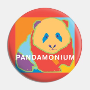 PANDAMONIUM Pin