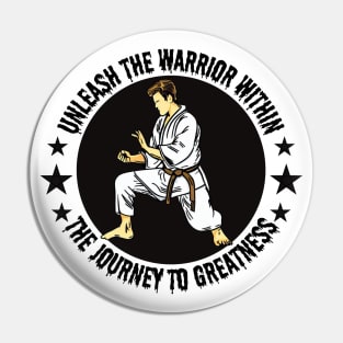 Unleash the warrior within Pin