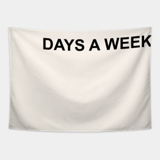 DAYS A WEEK SEVEN JUNGKOOK Tapestry