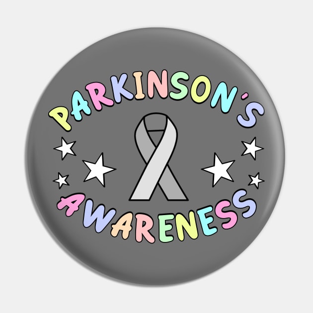 Parkinson's Disease - Disability Awareness Pin by Football from the Left