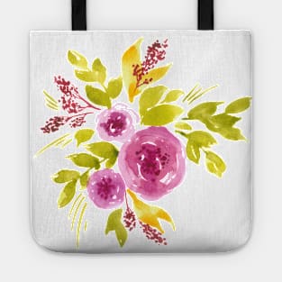 Peonies bouquet Tote