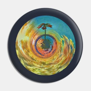 Tinyplanet: Palmtree Pin