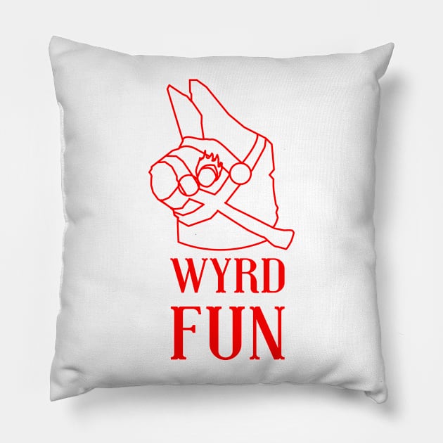 Wyrd Pinata Big Head Pillow by wyrdfun