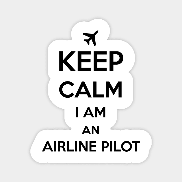 Airline Pilot Magnet by Saytee1