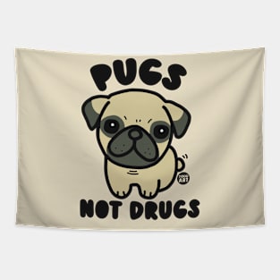 PUGS NOT DRUGS Tapestry