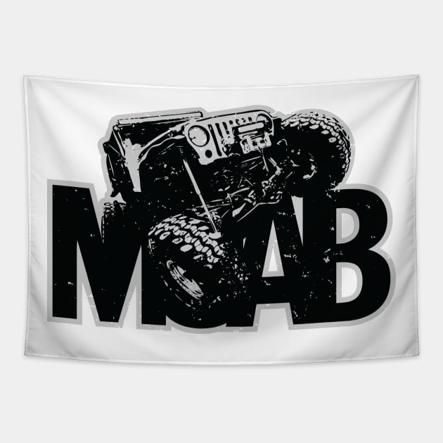 Moab Utah Off-road Adventure Tapestry by hobrath