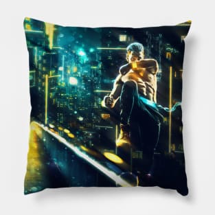 Cyber Elf Pugilist Pillow