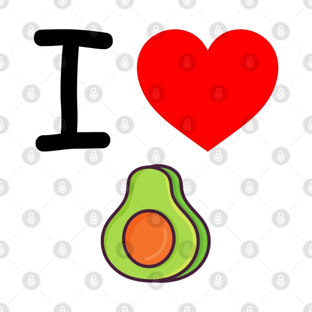I Heart Avocados by EmoteYourself