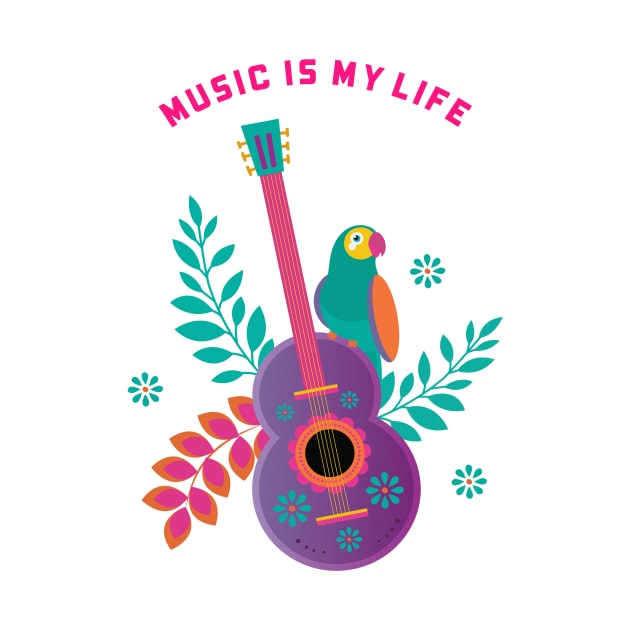 Music Is My Life by MONMON-75