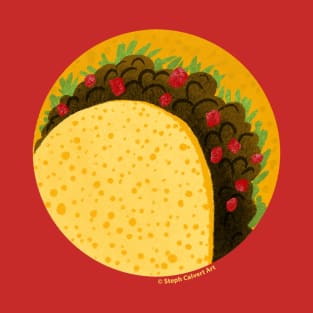 Taco Illustration T-Shirt