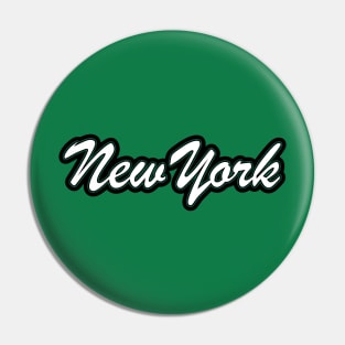 Football Fan of New York Pin