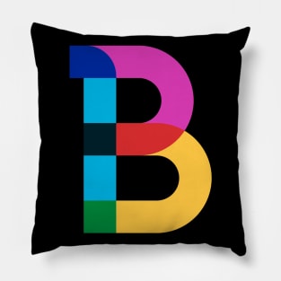 Letter B Pillow