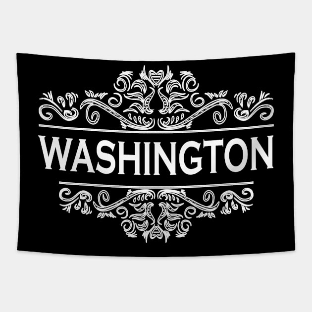 Washington State Tapestry by Tribun Dash