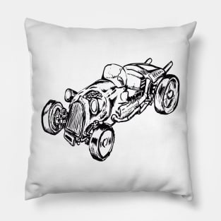 Hot rod Number Two Pillow