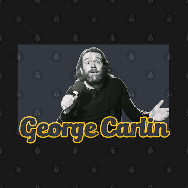 George Carlin by Cube2
